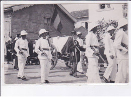 MARTINIQUE : Lot De 5 Cartes Photos De Funérailles Officielles - Très Bon état - Altri & Non Classificati