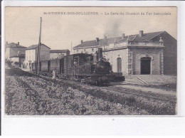 SAINT-ETIENNE-des-OULLIERES: La Gare Du Chemin De Fer Beaujolais - Très Bon état - Other & Unclassified