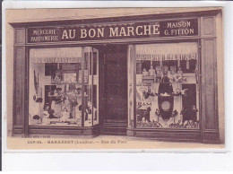 GABARRET: Rue Du Port, Au Bon Marché, Maison G. Fitton - Très Bon état - Gabarret