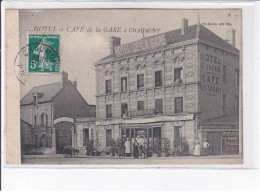 CHAUMONT: Hôtel Et Café De La Gare - Très Bon état - Chaumont