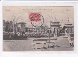 UKRAINE : ODESSA - Le Parc D'Alexandre II - Très Bon état - Ucraina