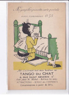 PUBLICITE: Ne Gaspille Pas Cette Carte Postal, Tango Du Chat, Chat Qui Prie - Très Bon état - Pubblicitari