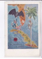 PUBLICITE: Bacardie Alcool, Florida, Cuba, Chauve-souris, Del Desierto Al Oasis - Très Bon état - Advertising