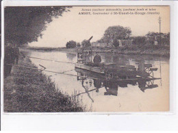 SAINT-VAAST-la-HOUGE: Bateau Jaucheur Automombile, Fauchant Fonds Et Talus Amiot - Très Bon état - Saint Vaast La Hougue