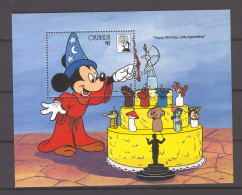 Disney Grenada 1991 Fantasia - Happy Birthday MS MNH - Disney