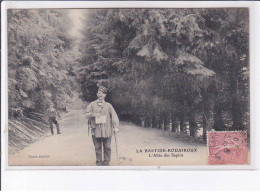 LA BASTIDE-ROUAIROUX: L'allée Des Sapins, Poste, Facteur - Très Bon état - Other & Unclassified