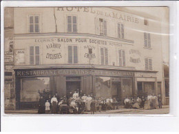 VITRY SUR SEINE: Hôtel De La Mairie, écuries, Salon Pour Société, à La Halte Des Cyclistes - Très Bon état - Vitry Sur Seine