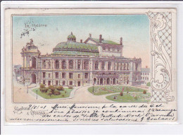 UKRAINE: ODESSA: Le Théâtre, Souvenir D'odessa, Relief - Très Bon état - Ukraine