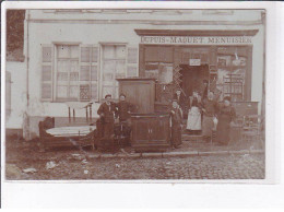 FRANCE: Carte Photo à Localiser, Dupuis-maquet Menuisier - Très Bon état - Sonstige & Ohne Zuordnung