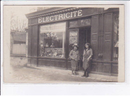 FRANCE: Carte Photo à Localiser, Electricité T.S.F., Lechemolle - Très Bon état - Sonstige & Ohne Zuordnung