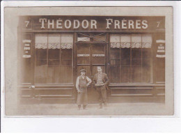 FRANCE: Carte Photo à Localiser, Théodor Frères, Fabrique De Scies(?) - Très Bon état - Sonstige & Ohne Zuordnung