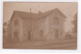 ALGERIE : LES ATTAFS - CARNOT - Carte Photo De La Gare Vers 1920 - Très Bon état - Andere & Zonder Classificatie