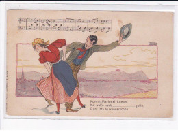 KIRCHNER Raphael : "music Postcard" B8 - Bon état - Kirchner, Raphael