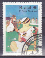 Timbre-poste Dentelé Oblitéré - Hommage à José Carlos - N° 2302 (Yvert Et Tellier) - Brésil 1996 - Unused Stamps