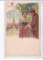 PUBLICITE: Tour Eiffel, Exposition Paris 1900, Direction H. Schlenk - Très Bon état - Pubblicitari