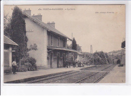 PONT-de-SALOMON: La Gare - Très Bon état - Autres & Non Classés