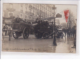 PARIS: 75015, Pompiers, Inondation 1910 - Très Bon état - Arrondissement: 15