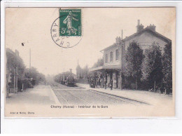 CHARNY: Intérieur De La Gare - Très Bon état - Charny