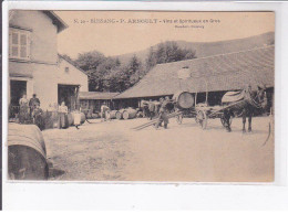 BUSSANG: P. Arnoult, Vins Et Spiritueux En Gros - Très Bon état - Bussang