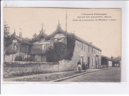 GIVRY-en-ARGONNE: Usine De Construction De Machines à Battre - Très Bon état - Givry En Argonne