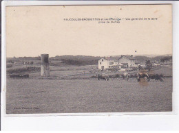 RAUCOULES-BROSSETTES: Vue Générale De La Gare Prise De Oumey - état - Autres & Non Classés