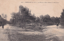 UR Nw-(44) PORNICHET - LES ROUTES DU BOIS D'AMOUR ET D'ESCOUBLAC - CYCLISTES - Pornichet