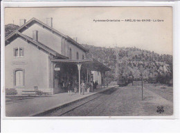 AMELIE-les-BAINS: La Gare - Très Bon état - Amélie-les-Bains-Palalda