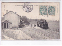 SAINT-AMAND-en-PUISAYE: La Gare - Très Bon état - Saint-Amand-en-Puisaye