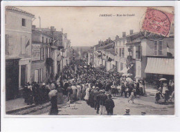 JARNAC: Rue De Condé, Fête - Très Bon état - Jarnac