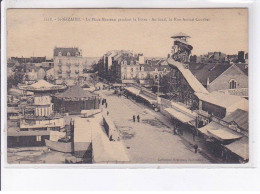 SAINT-NAZAIRE: La Place Marceau Pendant La Foire, Au Fond, La Rue Amiral-courber - Très Bon état - Saint Nazaire