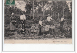 CRECY EN PONTHIEU : Bûcherons En Forêt - Très Bon état - Crecy En Ponthieu