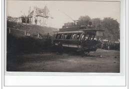 ROUEN : Carte Photo De L'accident Du Tramway En 1925 - Très Bon état - Rouen