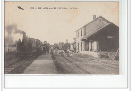 BRINON SUR BEUVRON - La Gare - Très Bon état - Brinon Sur Beuvron