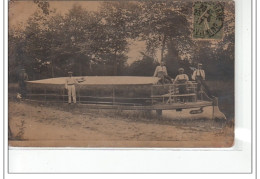 ILLE ET VILAINE - CARTE PHOTO - Bateau """"La Victoire"""" - BATELLERIE - CANAUX - Très Bon état - Sonstige & Ohne Zuordnung