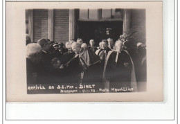 BESANçON - CARTE PHOTO - Arrivée De Mgr Binet Le 17 Janvier 1928 - Photo Mauvillier  - Très Bon état - Besancon