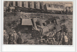 Déraillement D'un Train Entre Pontivy Et Saint Brieuc à Ploeuc-l'Hermitage En 1908 - Other & Unclassified