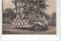 SAINT GERAND LE PUY : Carte Photo De La Fête Du Printemps Et De La Kermesse Vers 1930 - Très Bon état - Other & Unclassified