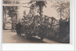 SAINT GERAND LE PUY : Carte Photo De La Fête Du Printemps Et De La Kermesse Vers 1930 - Très Bon état - Other & Unclassified