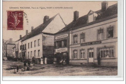 SIGNY L'ABBAYE - Librairie NICAISE, Place De L'Eglise -  Très Bon état - Autres & Non Classés