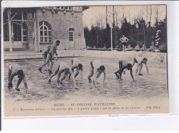 REIMS: Au Collège D'athlètes, Exercices D'hiver, La Marche Dite à Quatre Pattes, Sport - Très Bon état - Reims