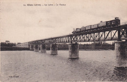 UR Nw-(45) GIEN - LA LOIRE - LE VIADUC - CONVOI - Gien