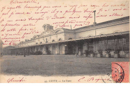 CETTE - La Gare - Très Bon état - Sete (Cette)