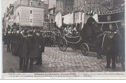 TOURS : Série Complète De 12 Cartes Postales - Obsèques Du Lieutenant Jacques ROZE (militaire Du 2ème Spahis Tué Au Comb - Other & Unclassified