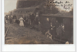 Savonnières : Carte Photo De L'accident De Chemin De Fer En 1908 - Très Bon état - Other & Unclassified