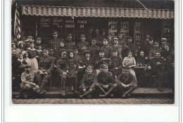 LE HAVRE : Carte Photo(café - Restaurant Et Militaires En 1915) - Très Bon état - Zonder Classificatie