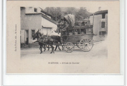 SAINT GERVAIS : L'arrivée Du Courrier (diligence) - Très Bon état - Sonstige & Ohne Zuordnung