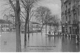NANTES - Les Inondations Février 1904 - Quai Des Tanneurs Et Duquesne - Très Bon état - Nantes