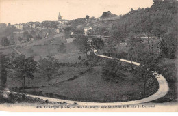 LE CERGNE - Vue Générale Et Route De Belmont - Très Bon état - Other & Unclassified