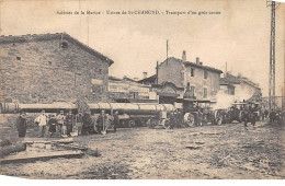 Aciéries De La Marine - Usines De SAINT CHAMOND - Transport D'un Gros Canon - Très Bon état - Saint Chamond