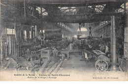 Aciéries De La Marine - Usines De SAINT CHAMOND - Atelier De Montage - Ajustage - état - Saint Chamond